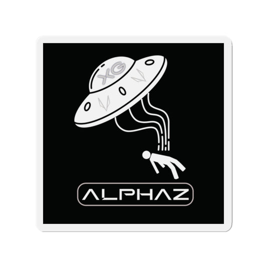 Black XG Alphaz Spaceship Magnet
