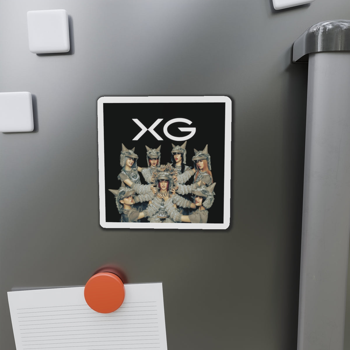 Black BG XG Woke Up Magnet 2