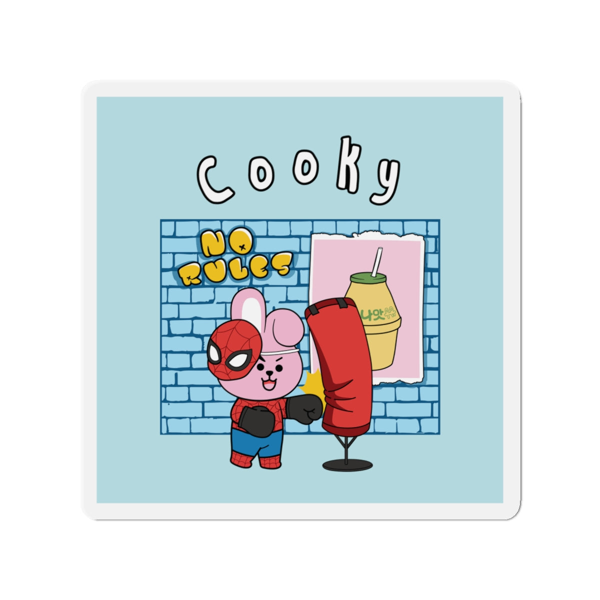 BT21 Cooky Blue Magnet