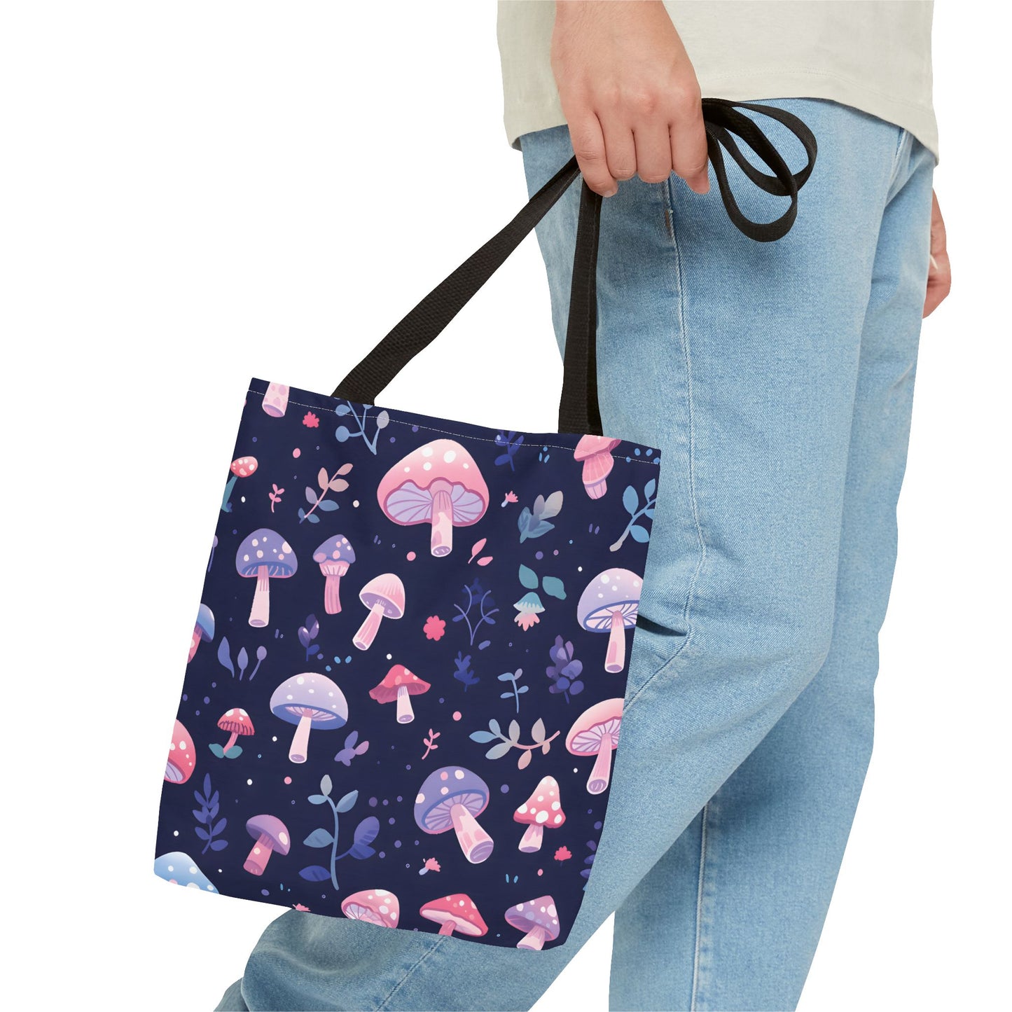 Mushroom Pattern Tote Bag Design 11