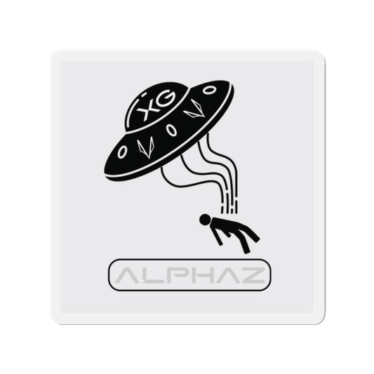 Light Gray XG Jurin Spaceship Magnet