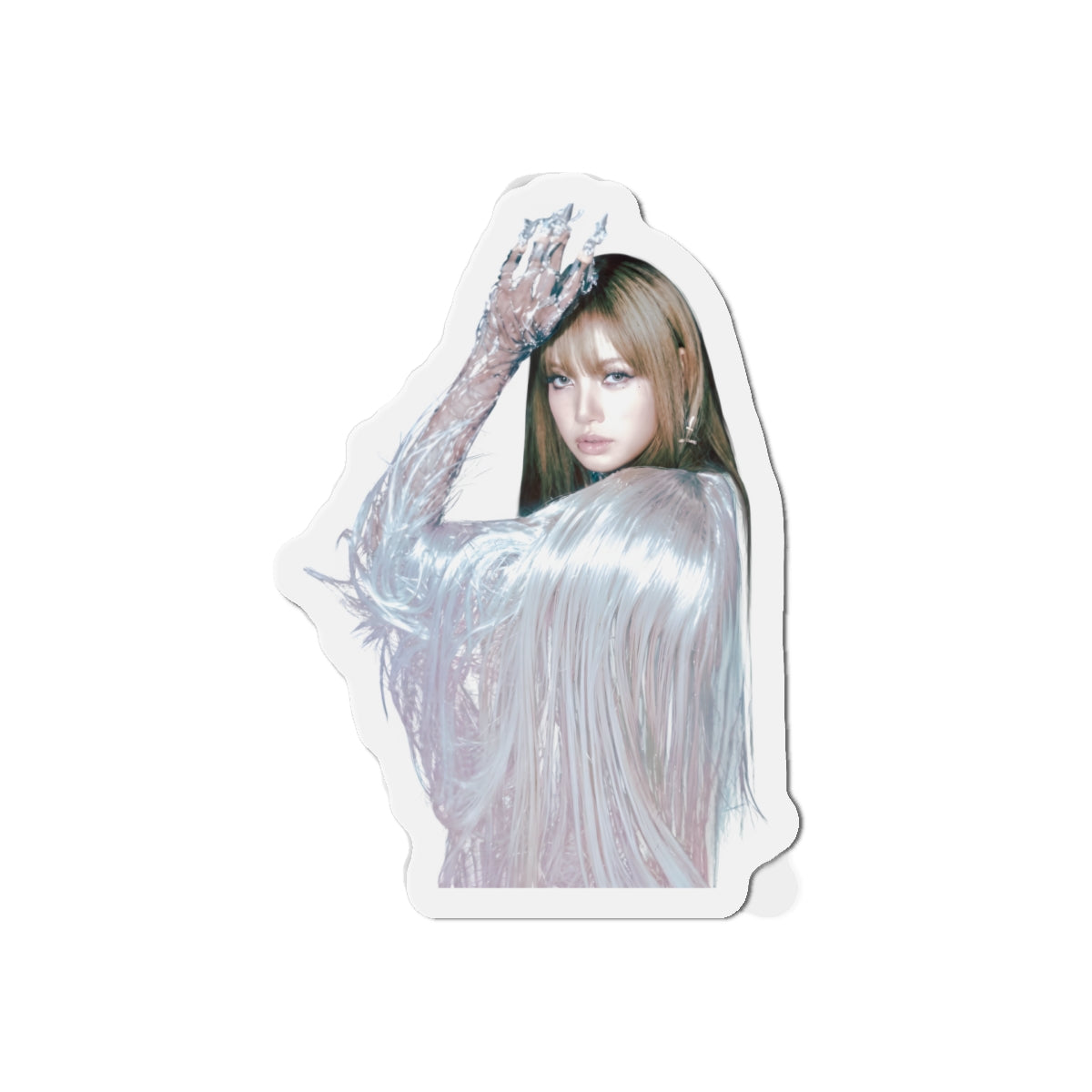 Lalisa Manoban Blackppink Gift for Lisa Fans Lillies Magnet Design 5