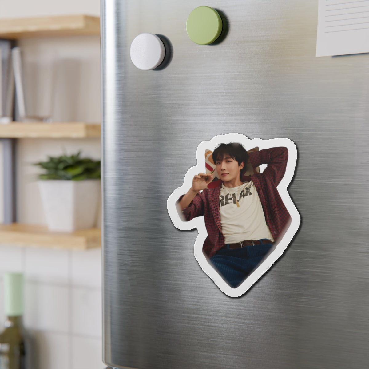 Jhope Sweet Dreams Relax in a Heart Photoshoot Magnet