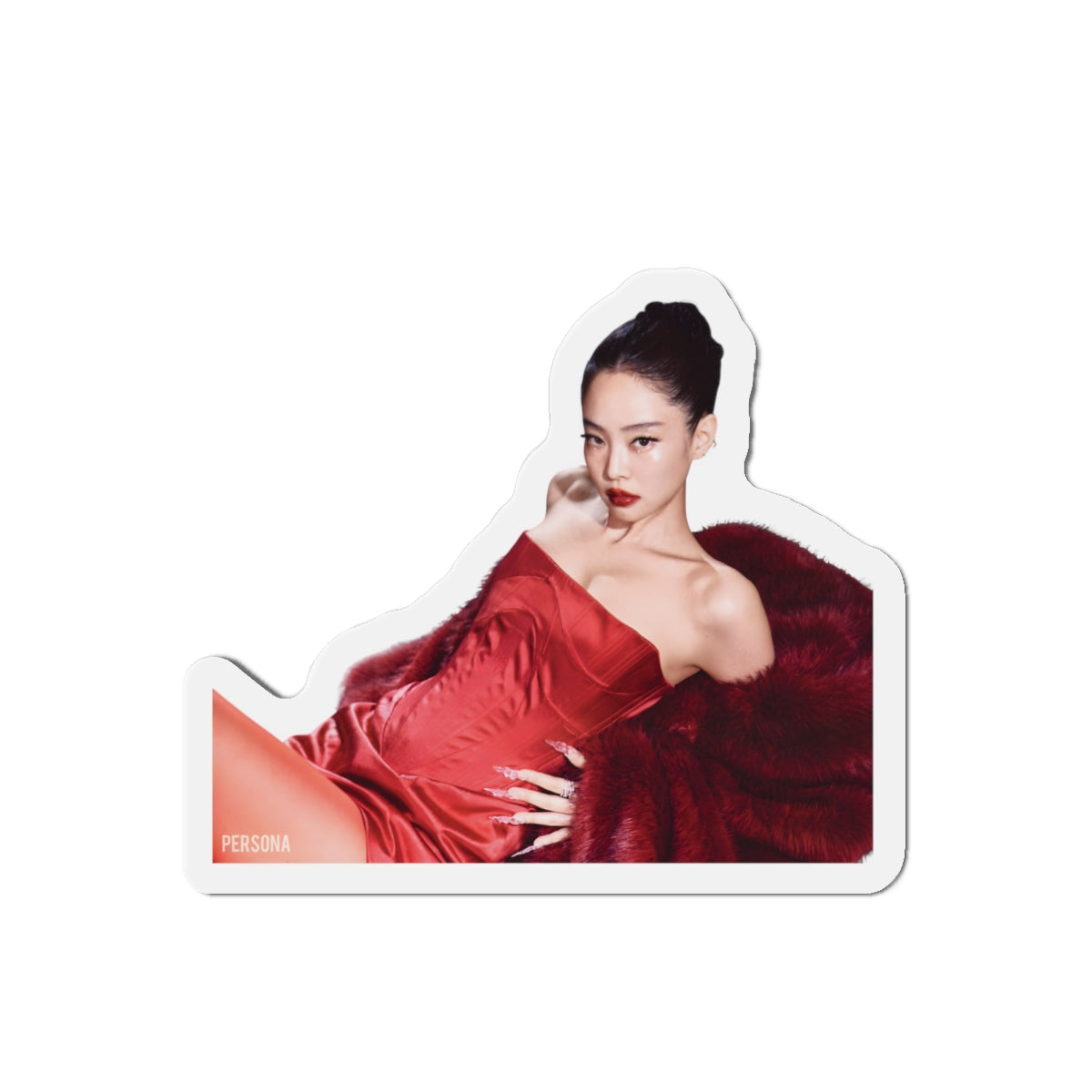 Jennie Ruby Jane Blackppink Gift for Jennie Fans Rubies Magnet Design 1