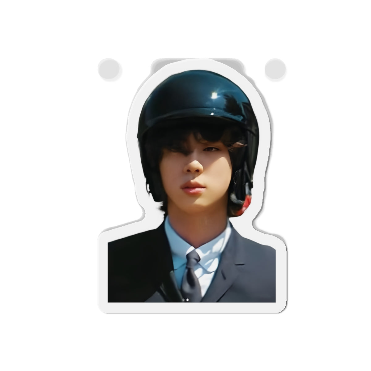 Kim SeokjinThe Astronaut Single Album Wearing a Helmet Jin Magnet