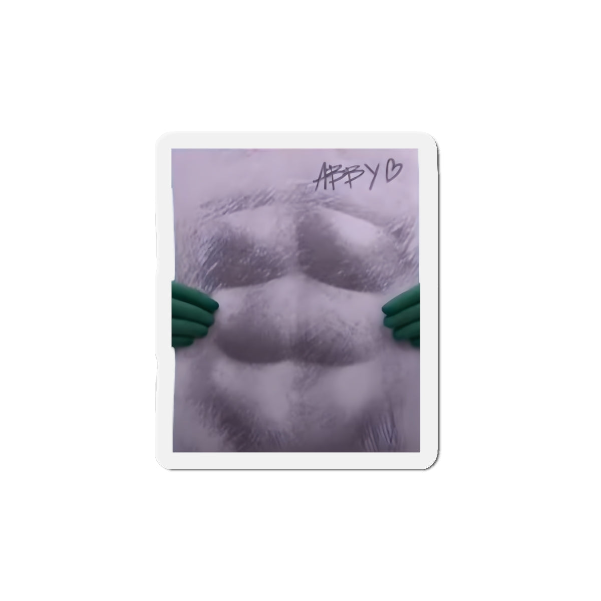 Kpop Demon Hunters Saja Boys Abby Drawing of His Abs Magnet