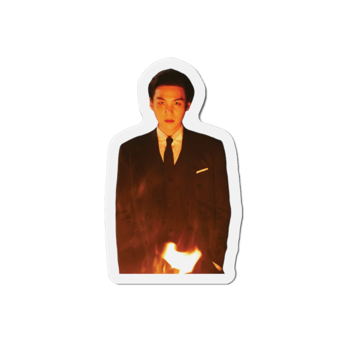 Yoongi August D D-Day Album Haegeum Standing By Fire Magnet