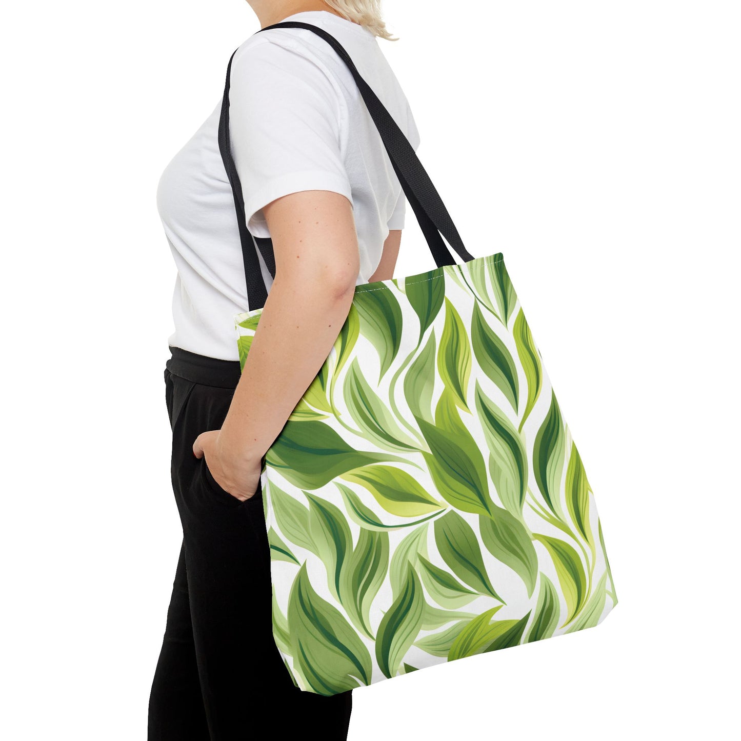 Plant Pattern Tote Bag Design 7