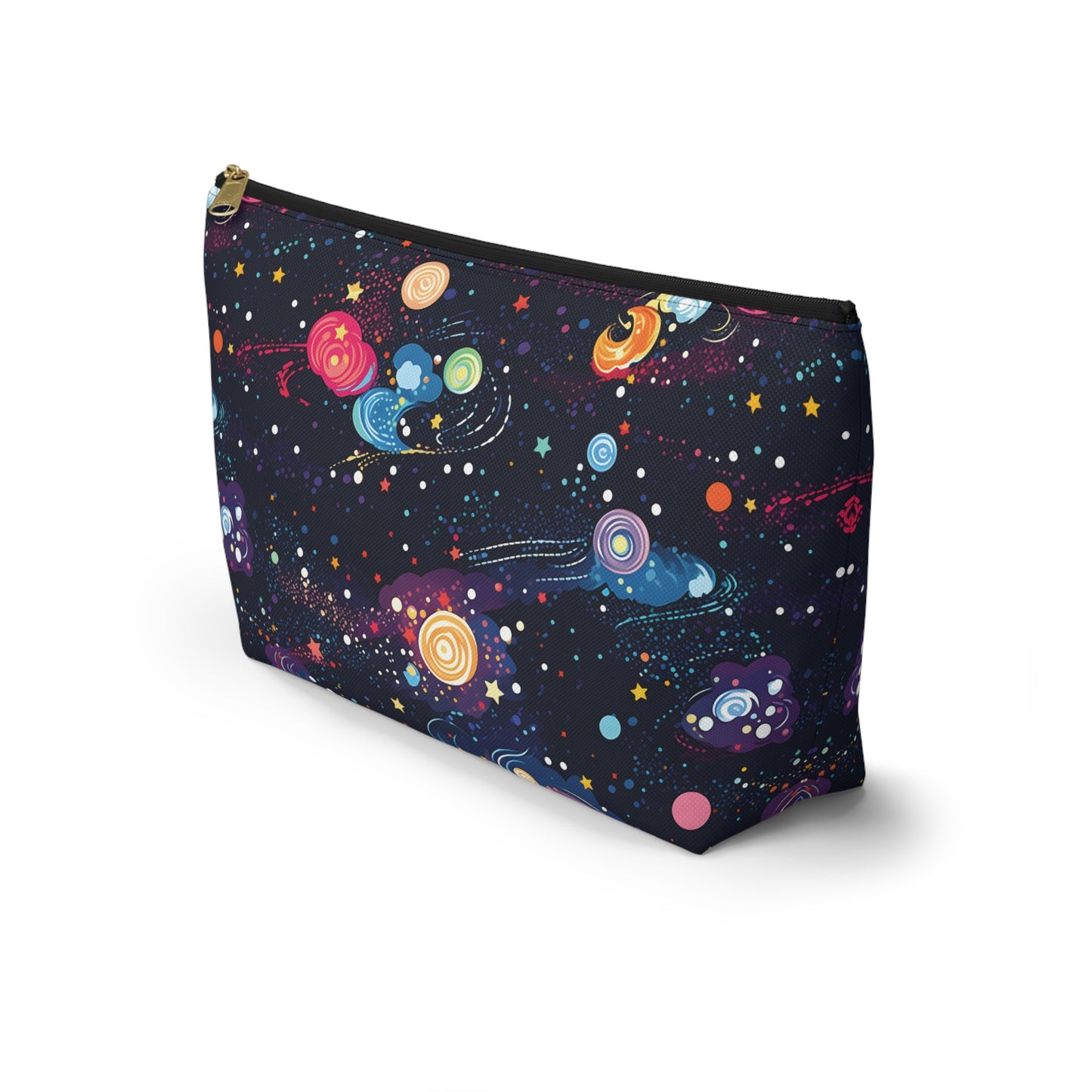 Colorful Space Pattern Travel Bag Design 4