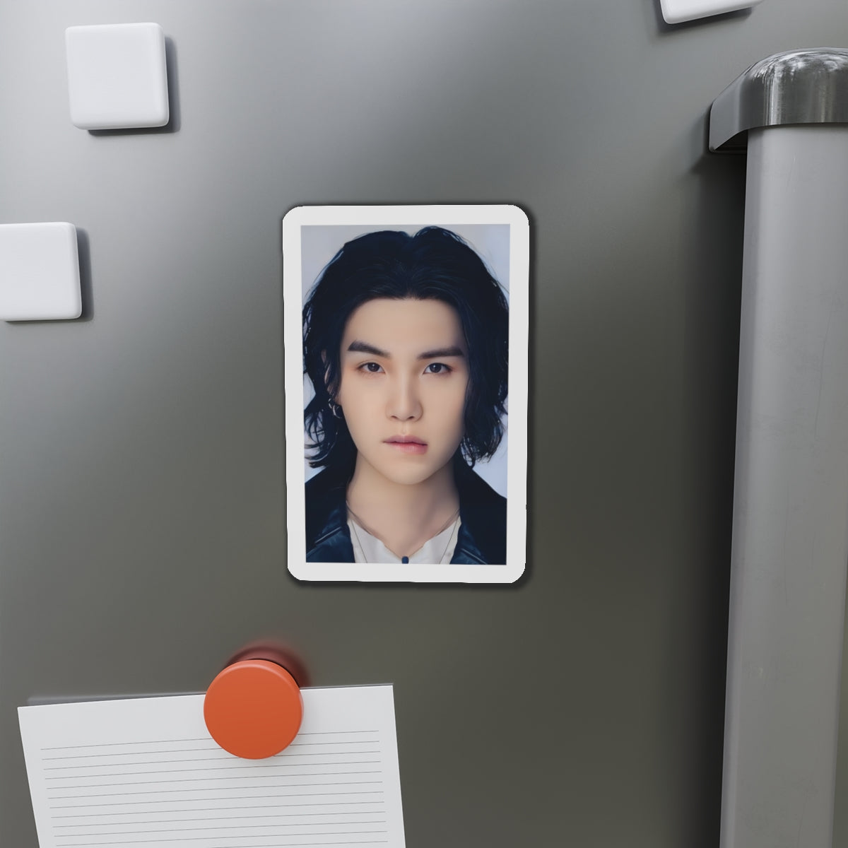 Yoongi Long Hair Agust D D-Day Album Live Performance Magnet