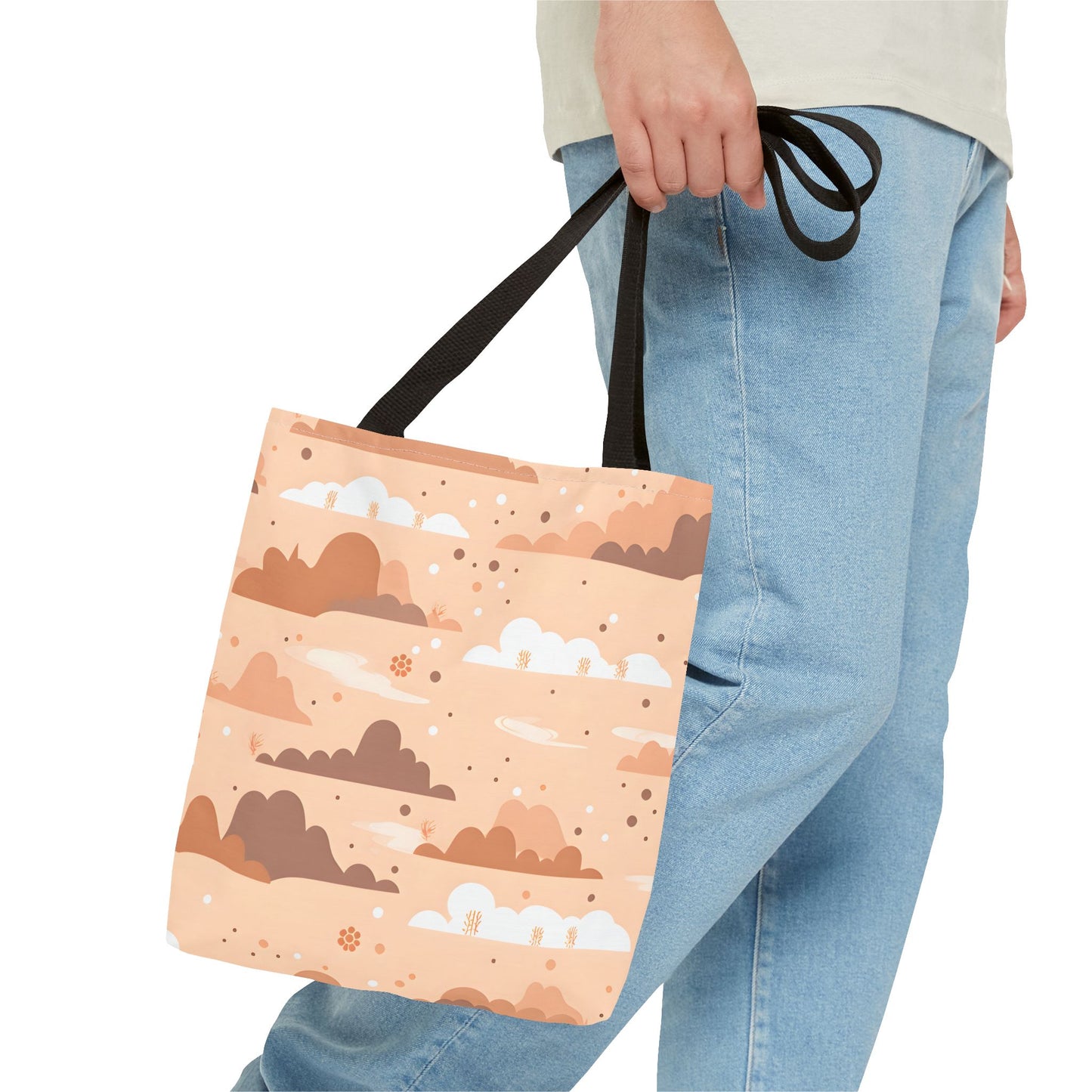 Desert Pattern Tote Bag Design 2