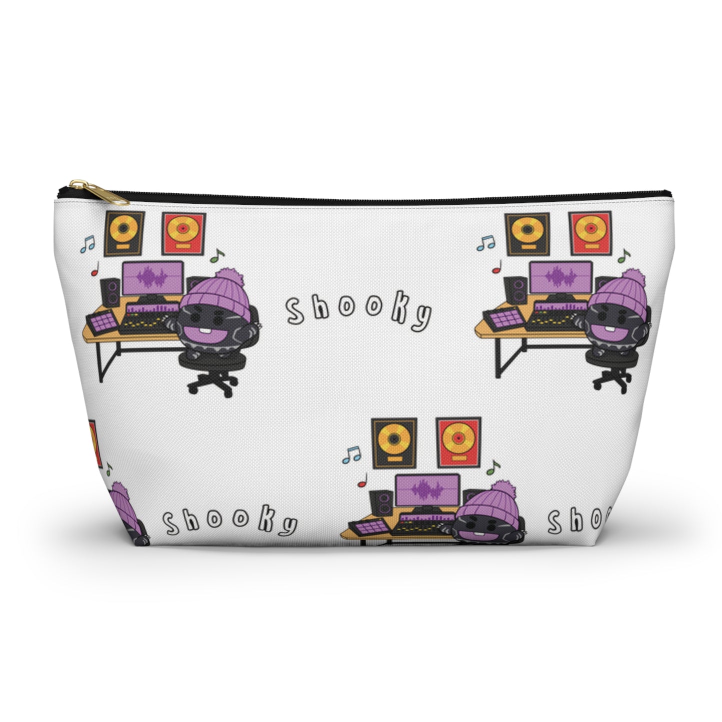 BT21 Shooky White Pattern Travel Bag