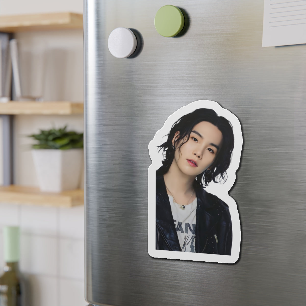 Yoongi With Long Hair August D D-Day Album Haegeum Magnet