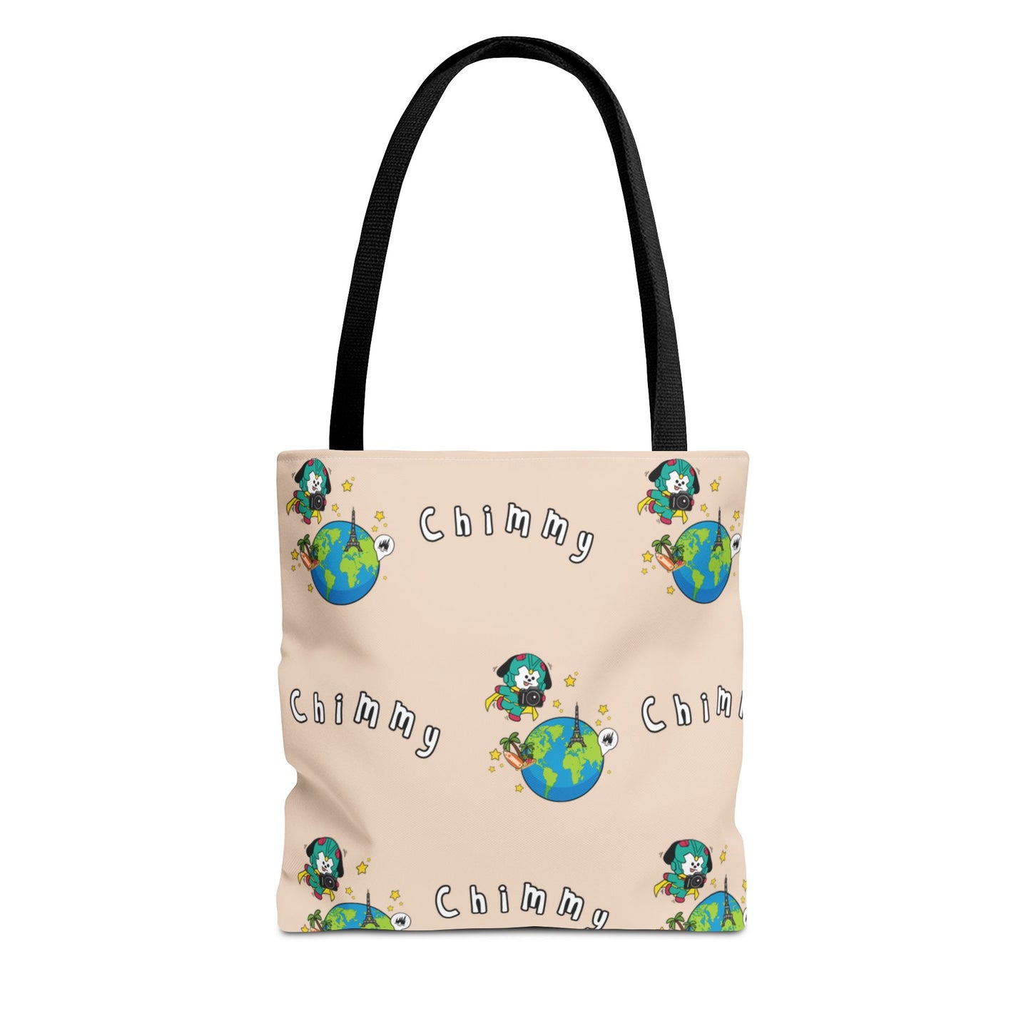 BT21 Chimmy Beige Tote Bag Pattern Design