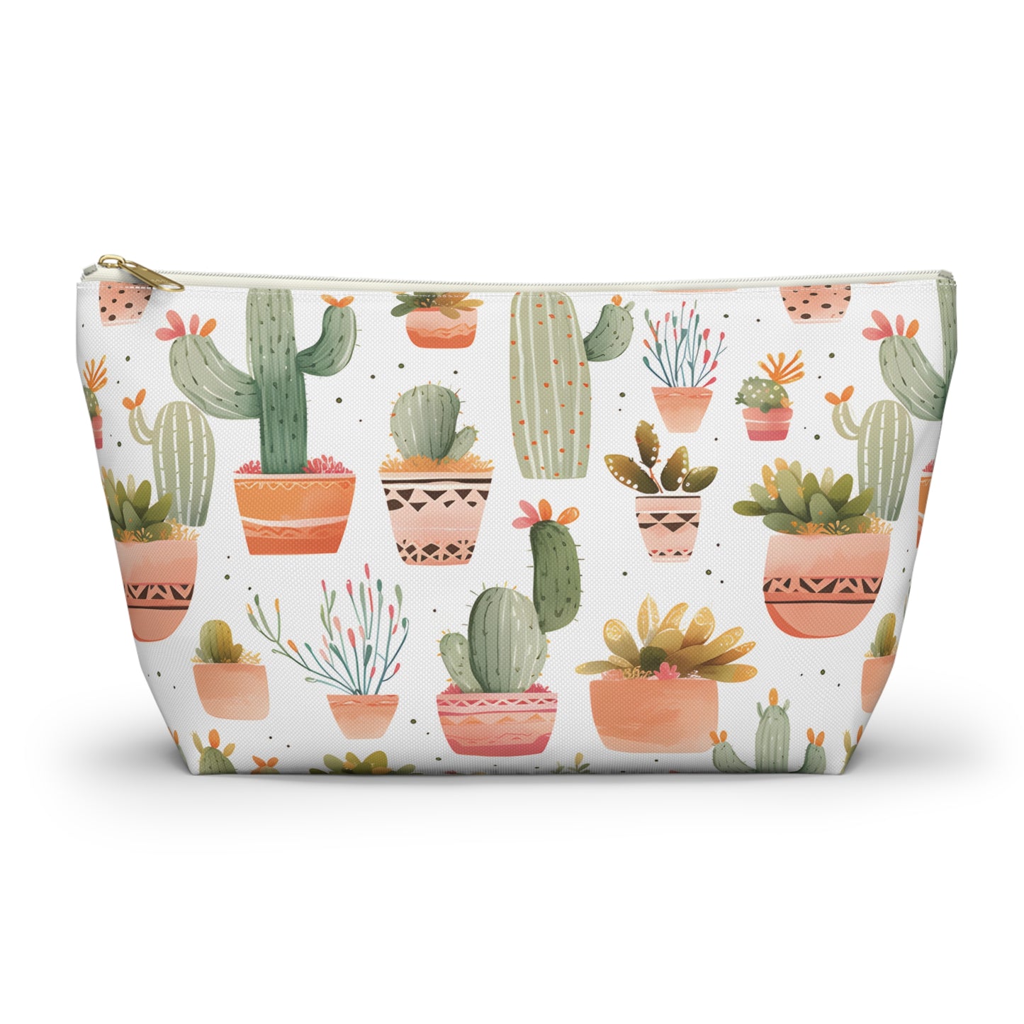 Cactus Pattern Travel Bag Design 11
