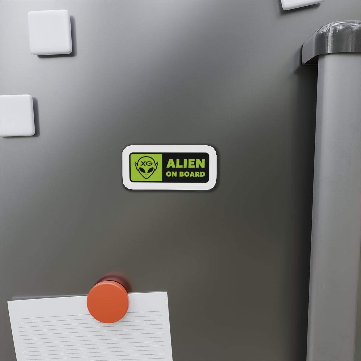 XG Alphaz Merch Alien on Board Magnet