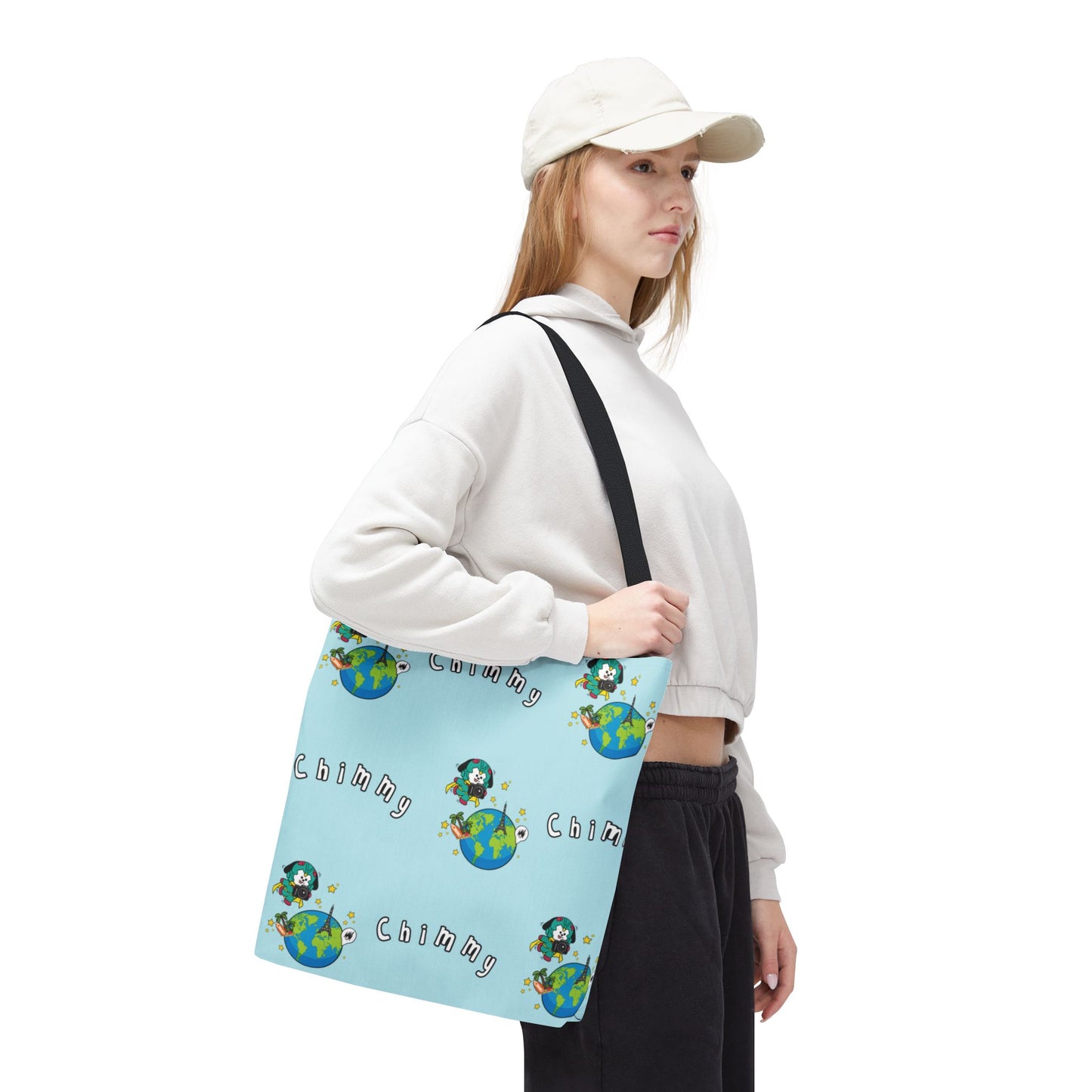 BT21 Chimmy Blue Tote Bag Pattern Design