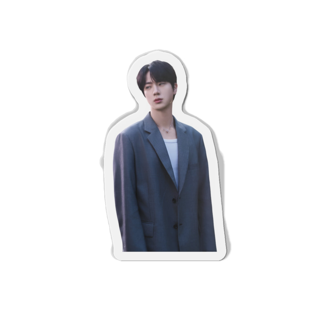 Kim Seokjin Don't Say You Love Me Single Wearing a Suite Jin Magnet