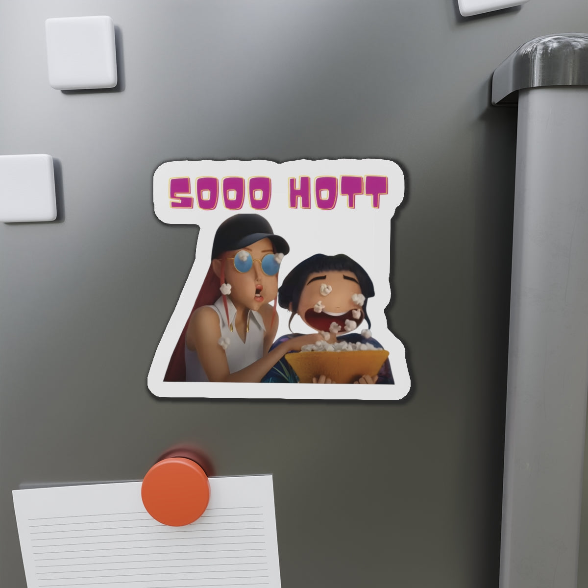 Kpop Demon Hunters Huntrix Mira And Zoey Soo Hott Magnet