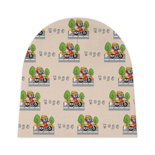 BT21 Koya Beige Baby Beanie Pattern