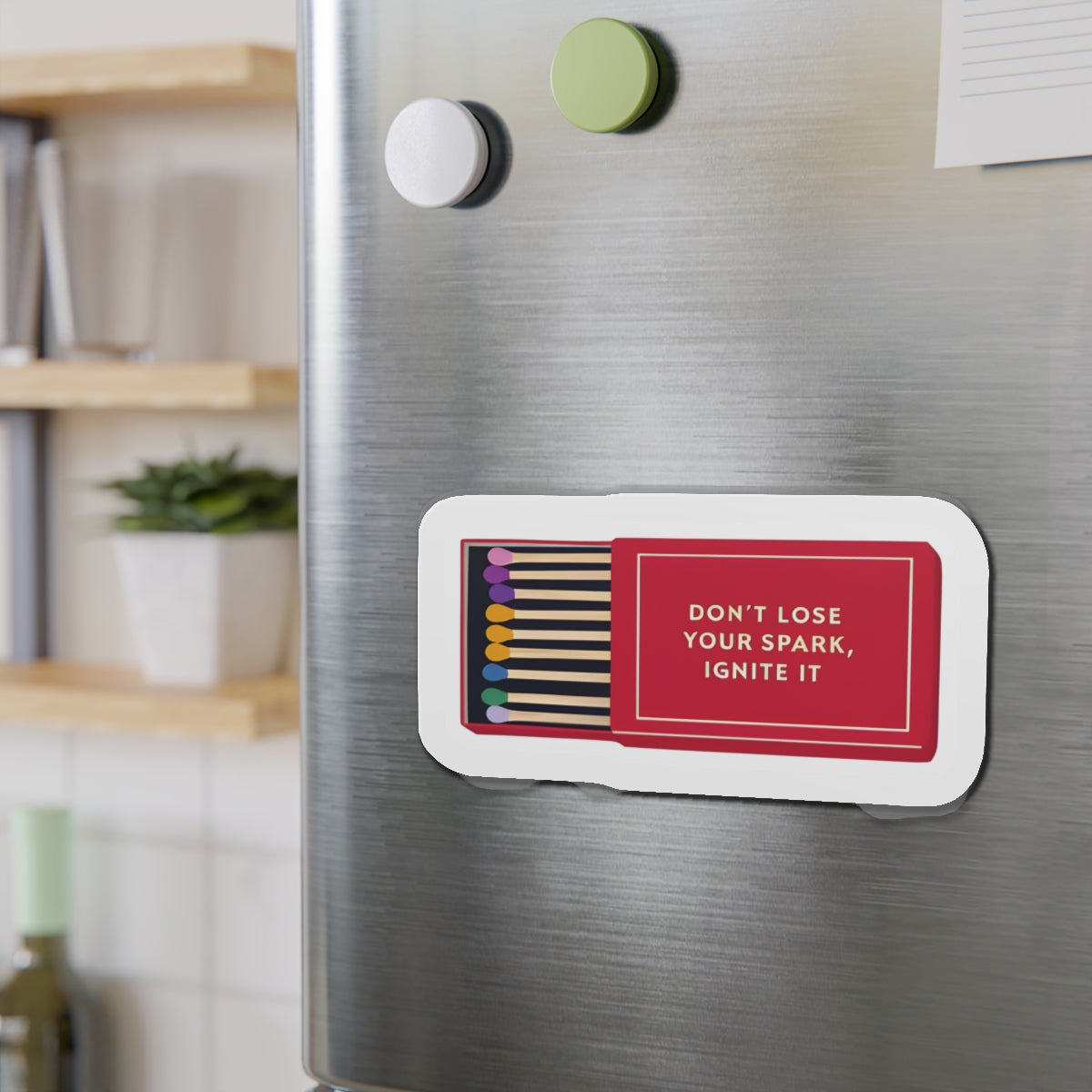 Match Box Ignite Your Spark Magnet - Motivational