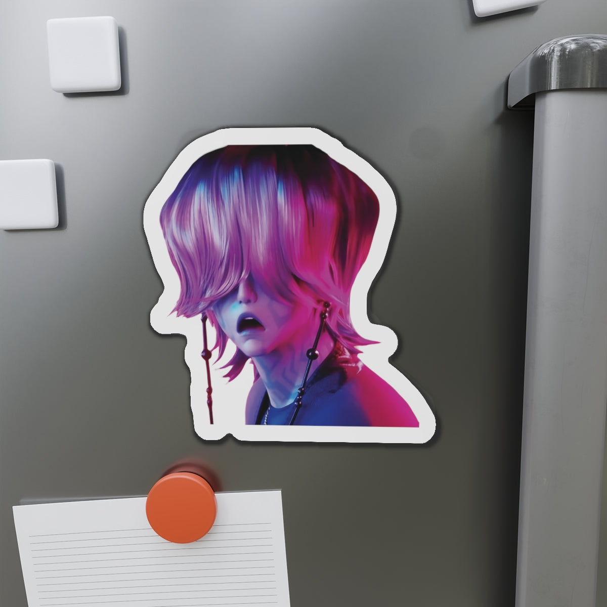 Kpop Demon Hunters Saja Boys Mystery Saja Shocked Face Magnet