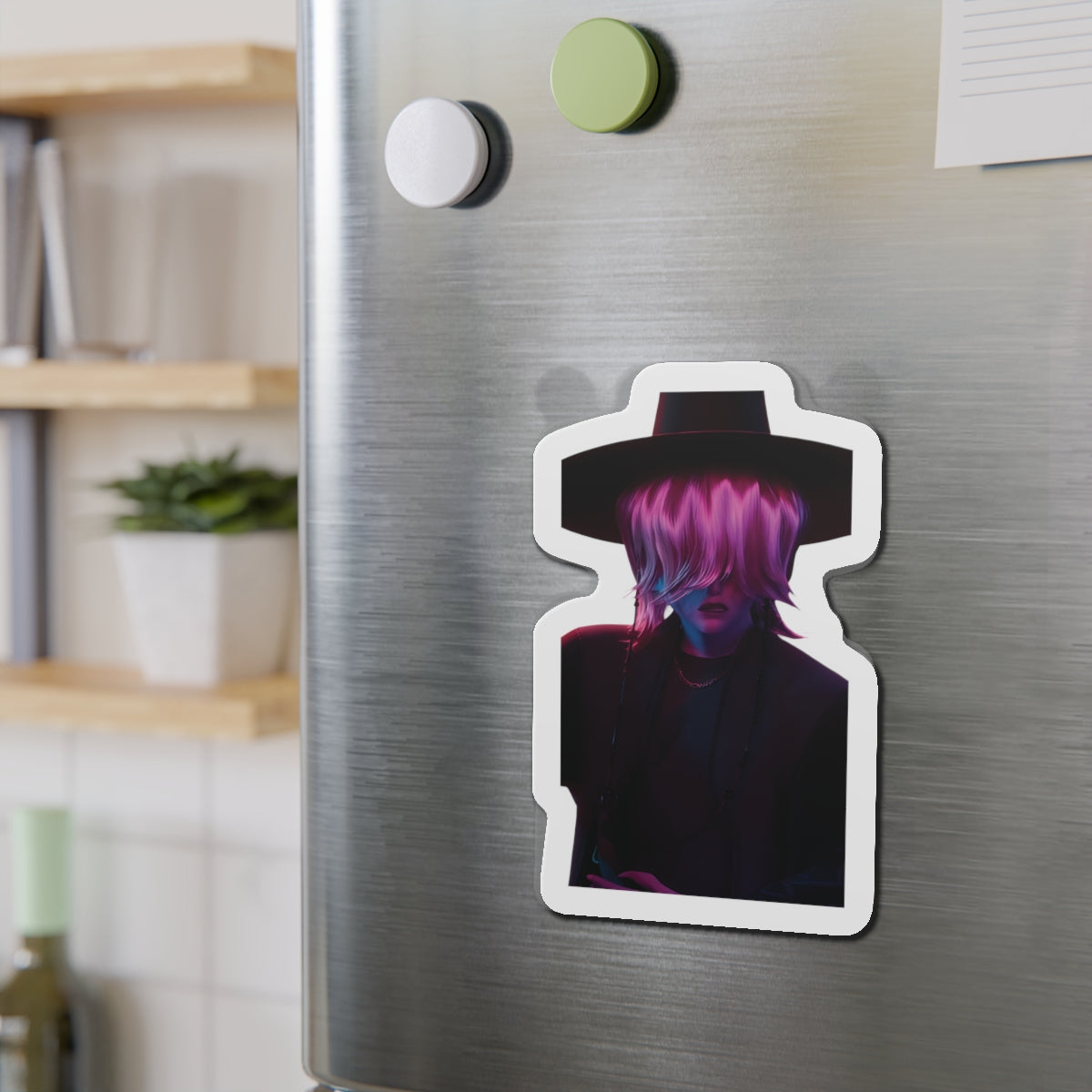 Kpop Demon Hunters Saja Boys Mystery Saja Demon Form On Stage Magnet