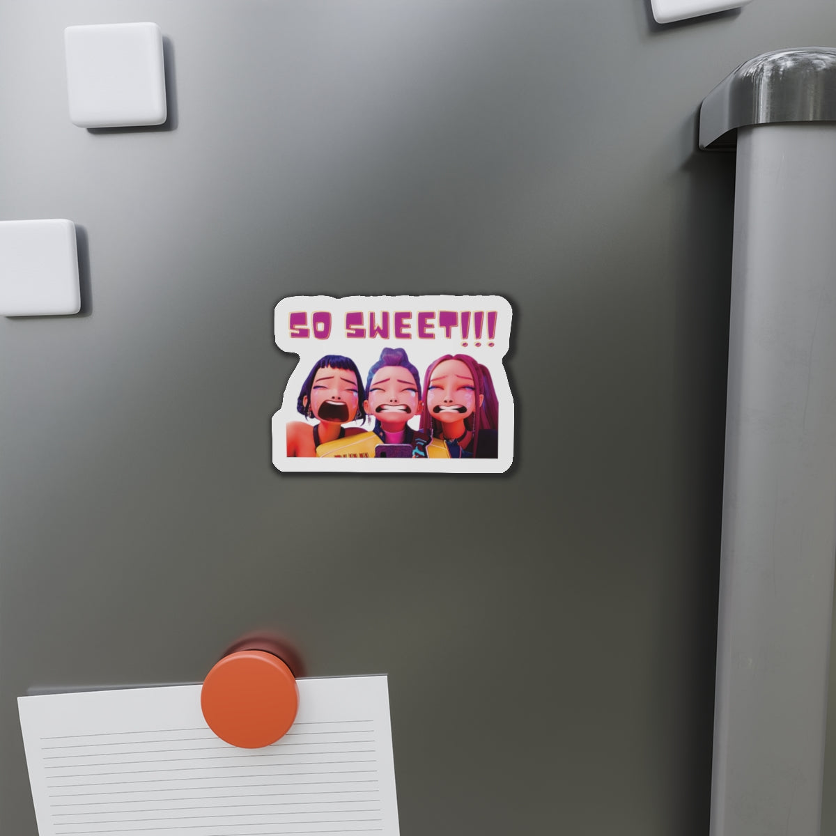 Kpop Demon Hunters Huntrix Rumi Mira Zoey So Sweet Magnet