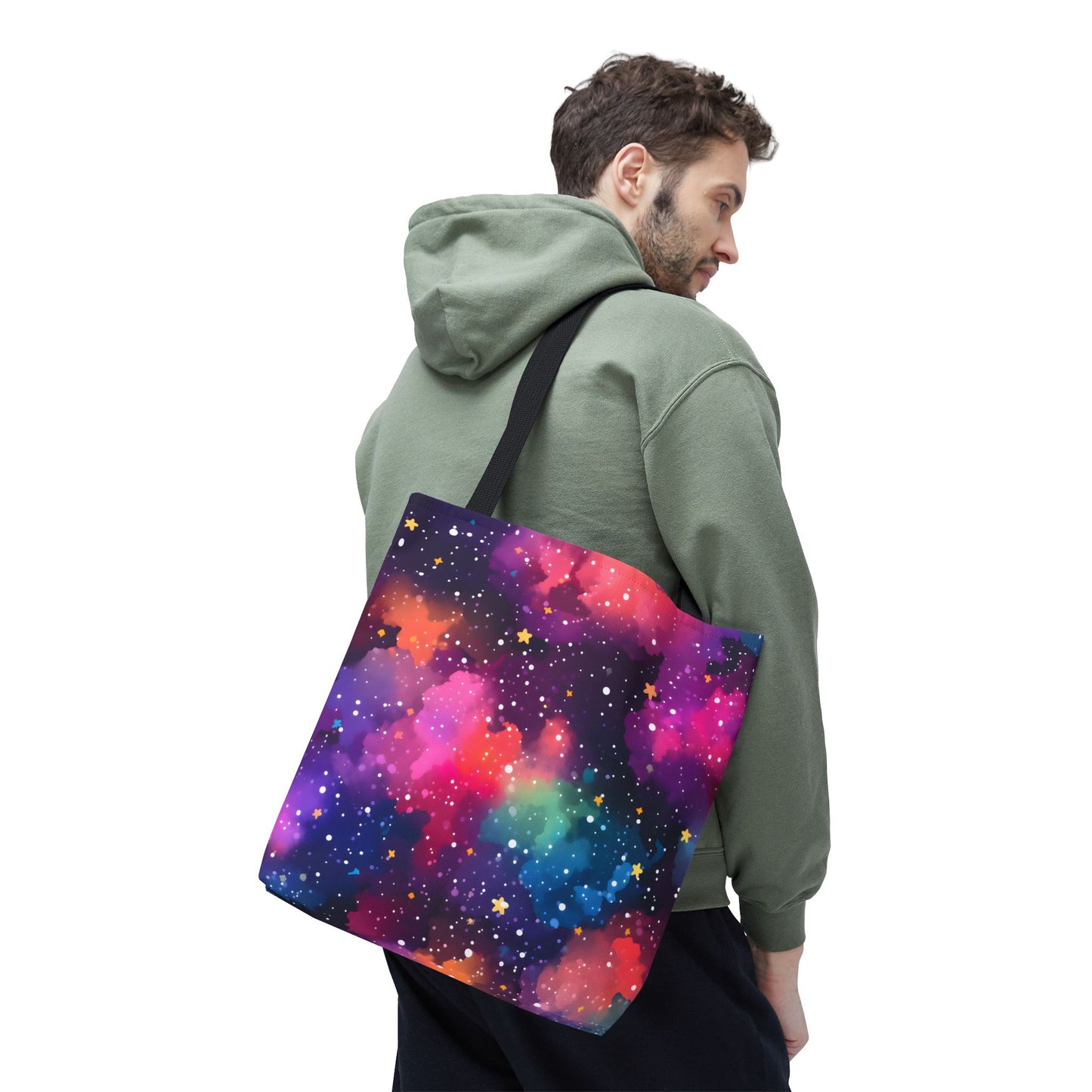 Colorful Space Pattern Tote Bag Design 7
