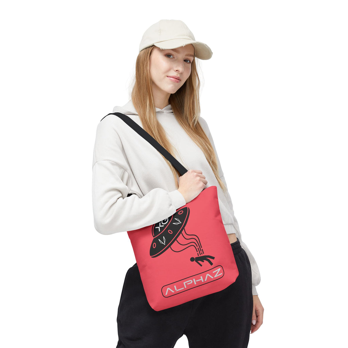 Red Maya XG Spaceship Tote Bag Design 2