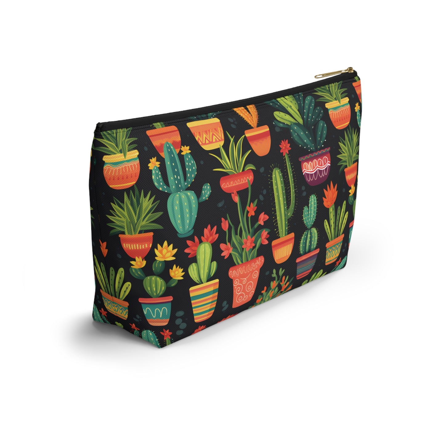 Cactus Pattern Travel Bag Design 5