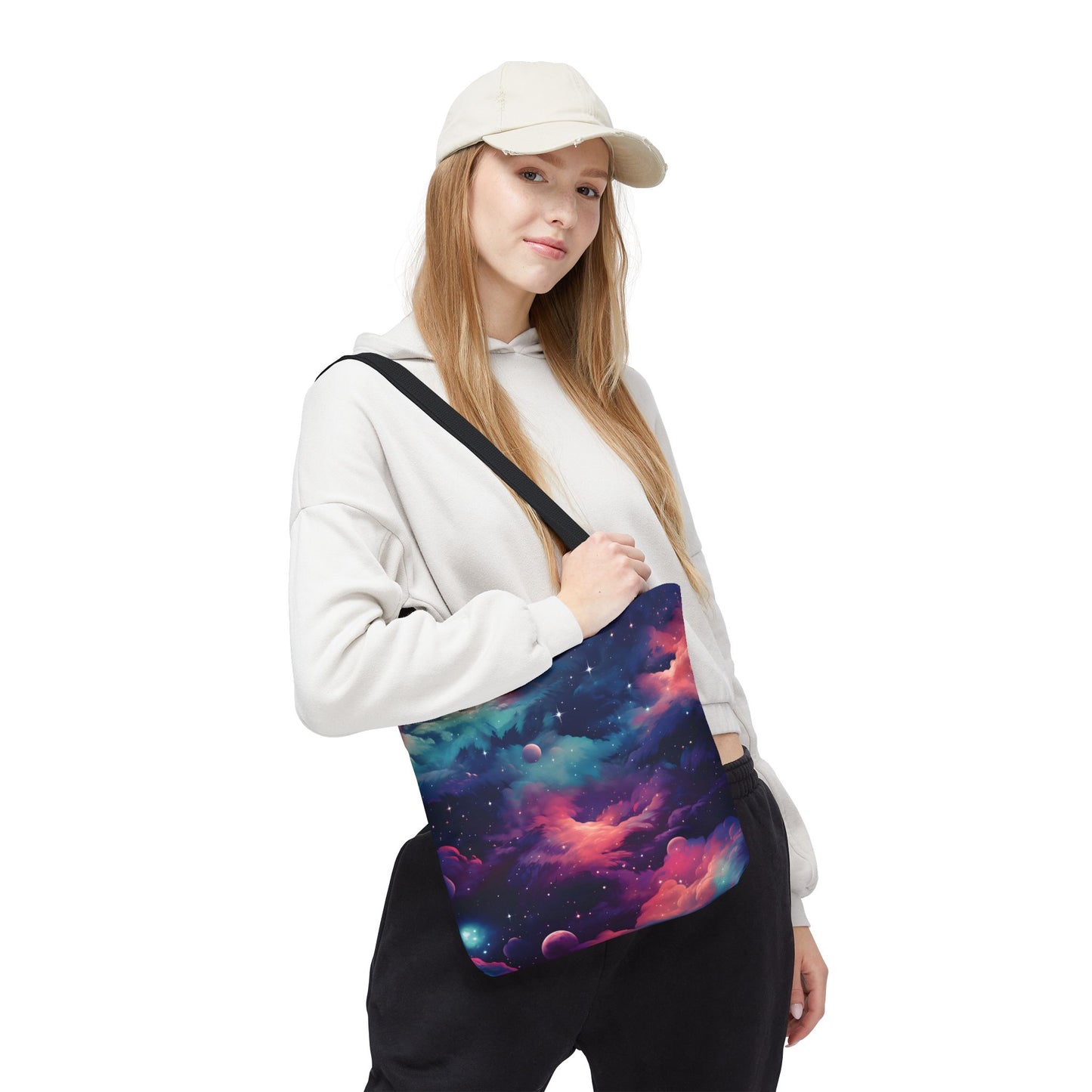 Galaxy Pattern Tote Bag Design 1