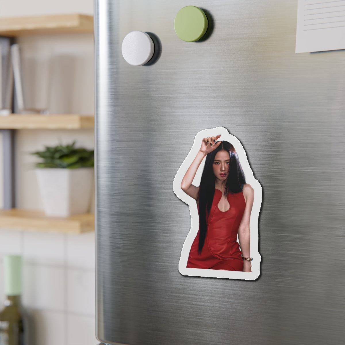 Jisoo Kim Blackppink Gift for Jisoo Fans Sooyas Magnet Design 1