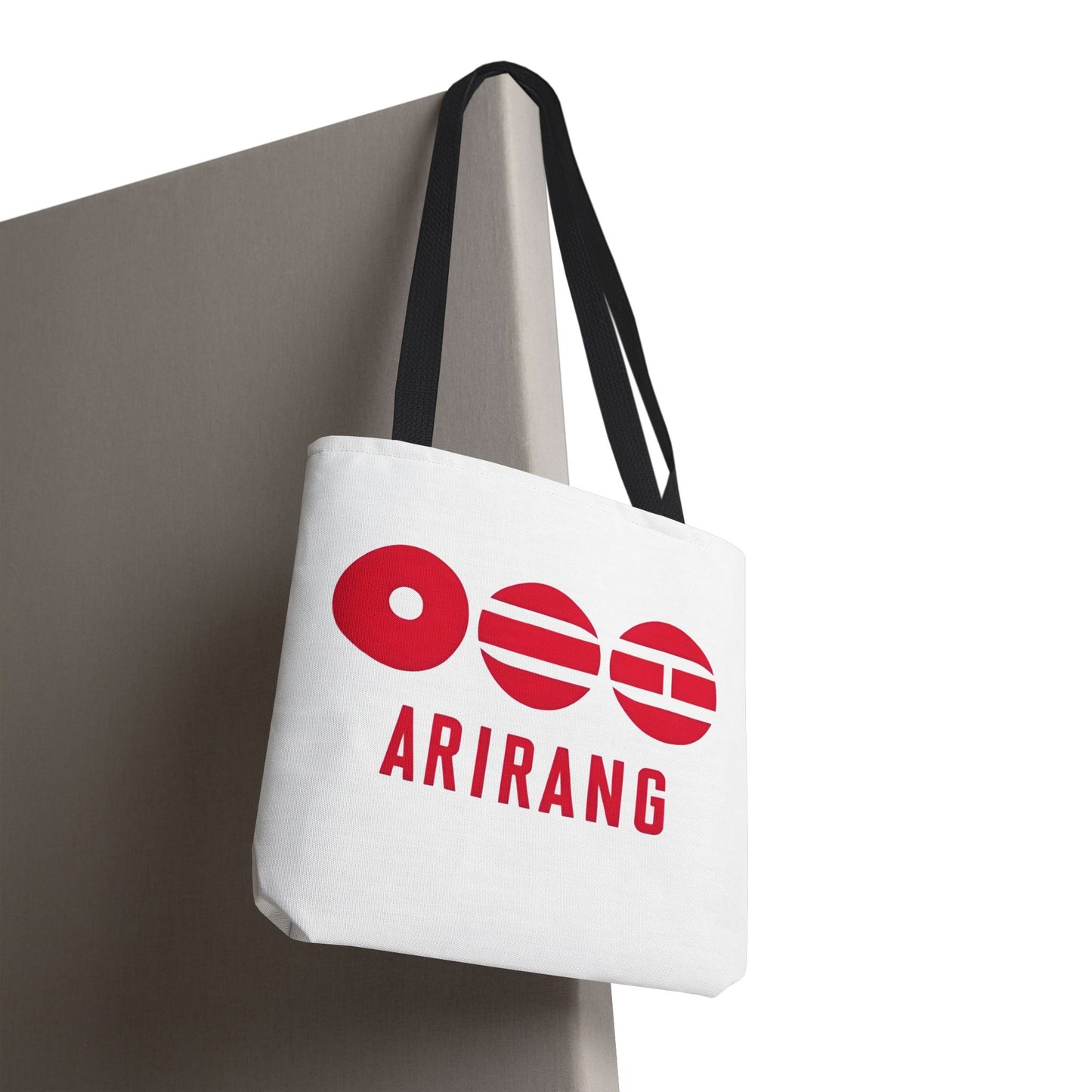BTS Arirang 2026 World Tour Logo Design 1 White Tote Bag