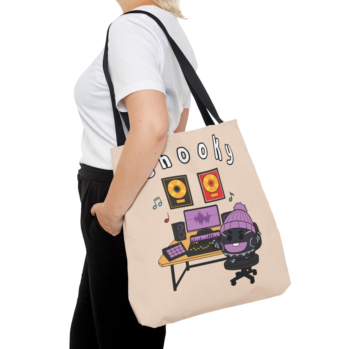 BT21 Shooky Beige Tote Bag Single Design