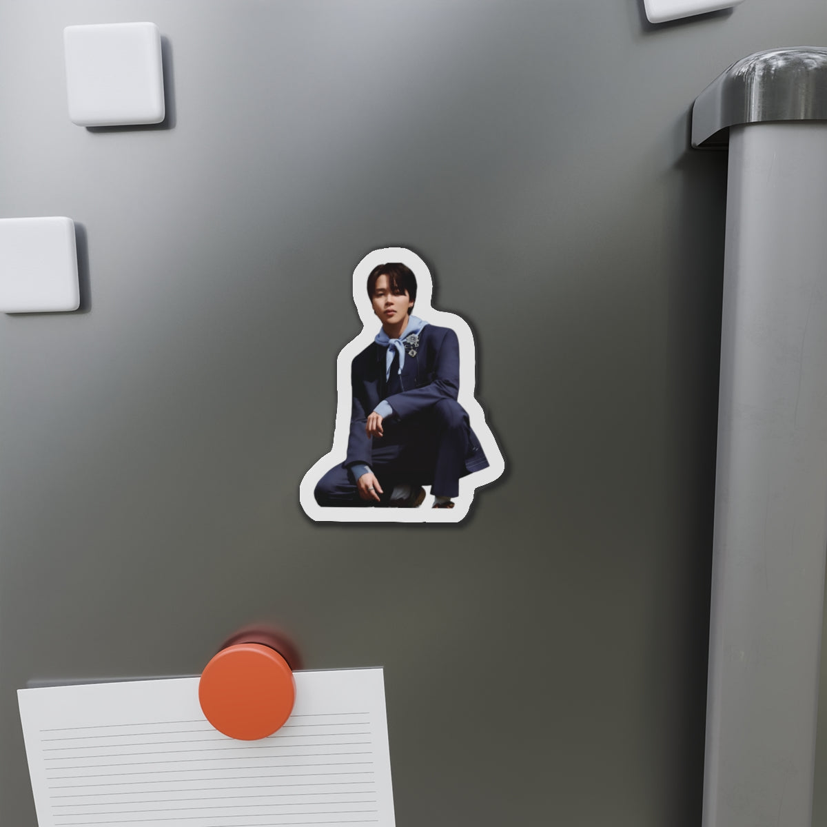 BTS Park Jimin Dior Photoshoot Wearing a Suit Magnet
