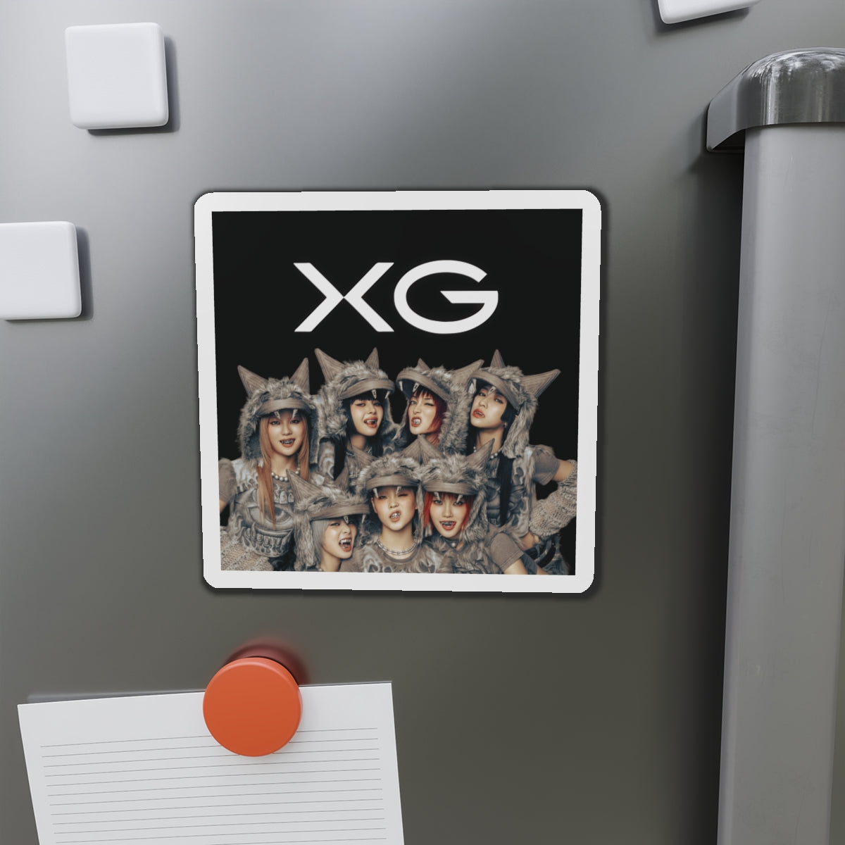 Black BG XG Woke Up Magnet 1