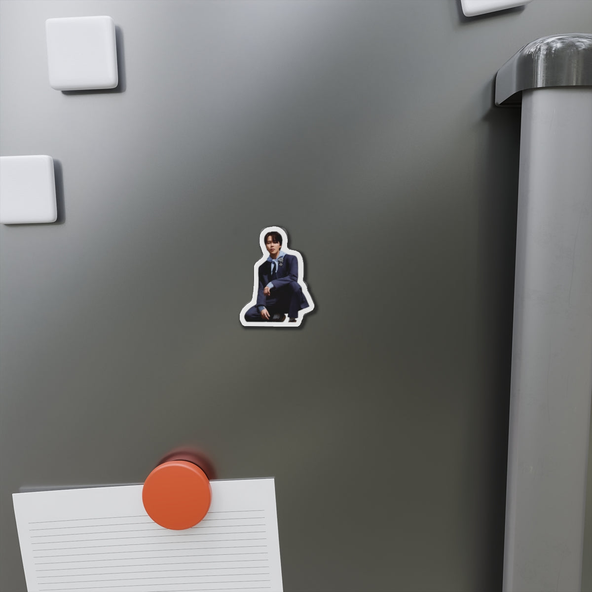 BTS Park Jimin Dior Photoshoot Wearing a Suit Magnet