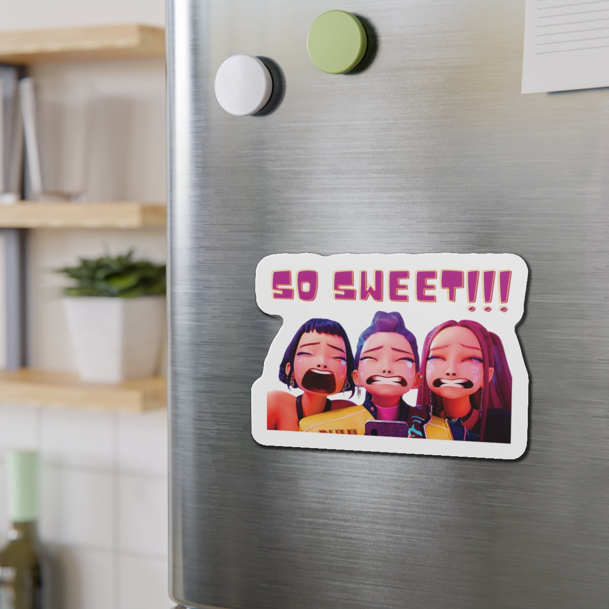 Kpop Demon Hunters Huntrix Rumi Mira Zoey So Sweet Magnet