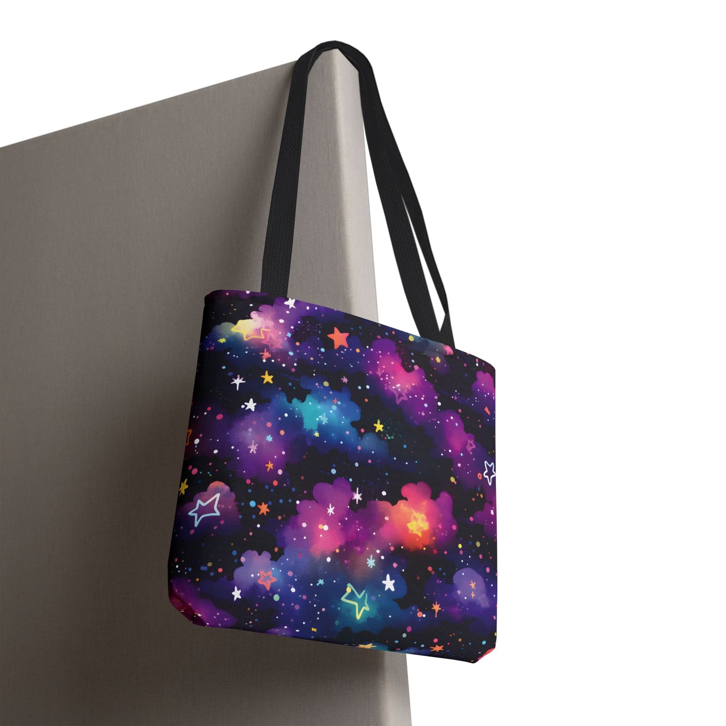 Colorful Space Pattern Tote Bag Design 1