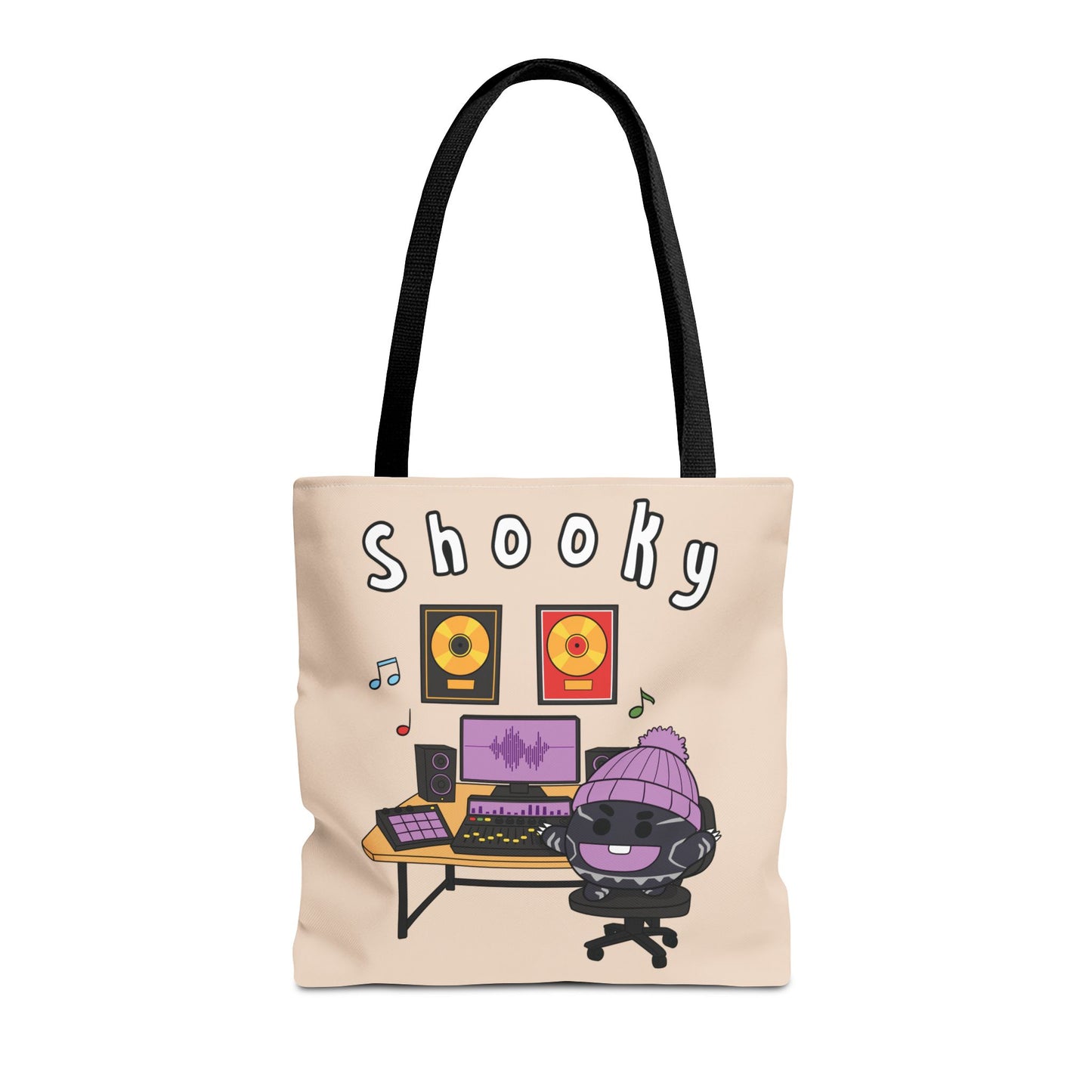 BT21 Shooky Beige Tote Bag Single Design