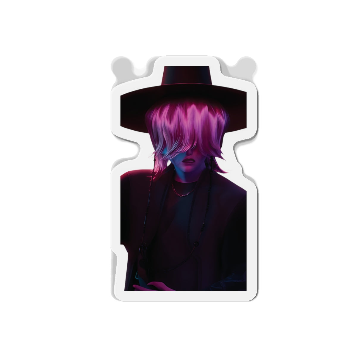 Kpop Demon Hunters Saja Boys Mystery Saja Demon Form On Stage Magnet