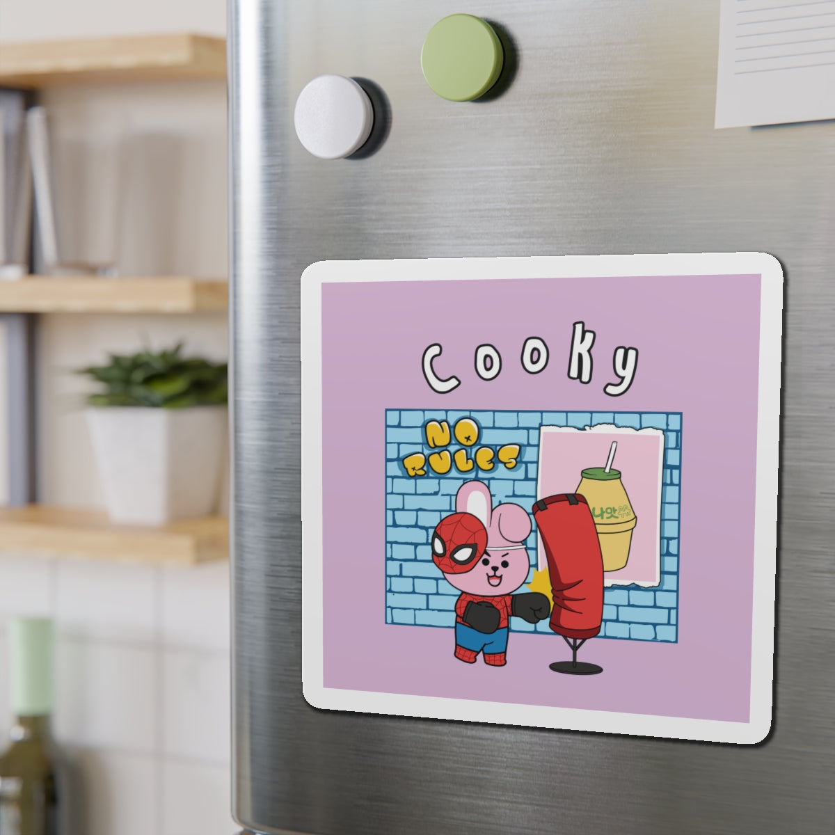 BT21 Cooky Purple Magnet