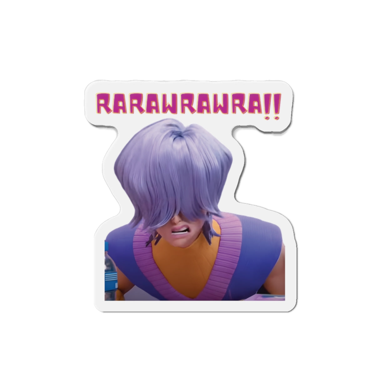 Kpop Demon Hunters Huntrix Zoey Saja Boys Mystery Zoeystery Mystery Saja Barking Magnet