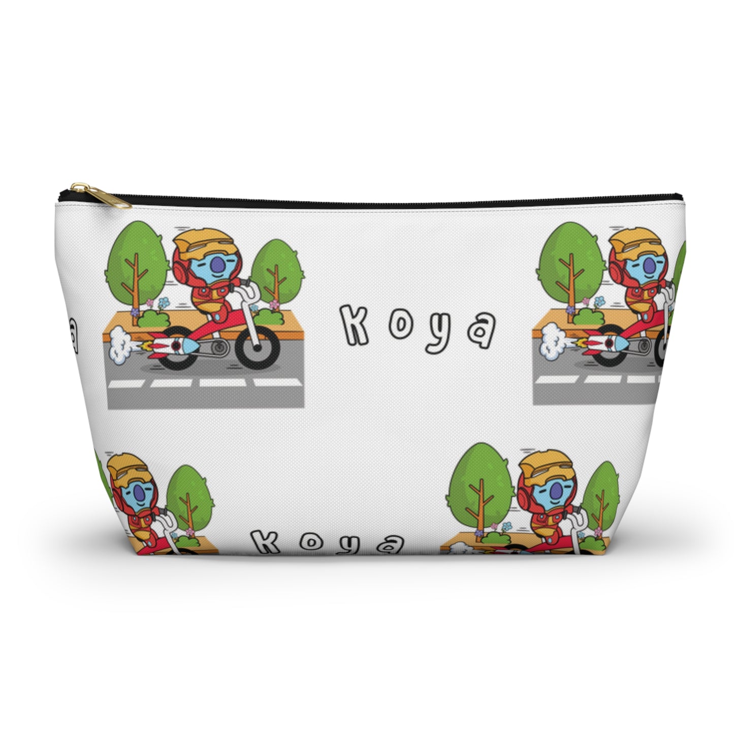 BT21 Koya White Pattern Travel Bag