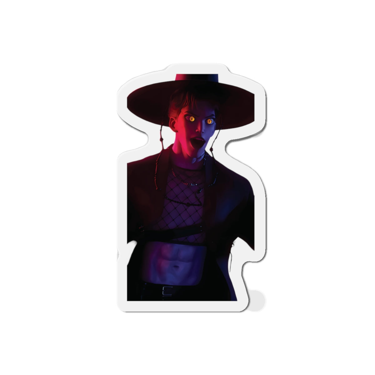 Kpop Demon Hunters Saja Boys Abby Saja Demon Form Magnet