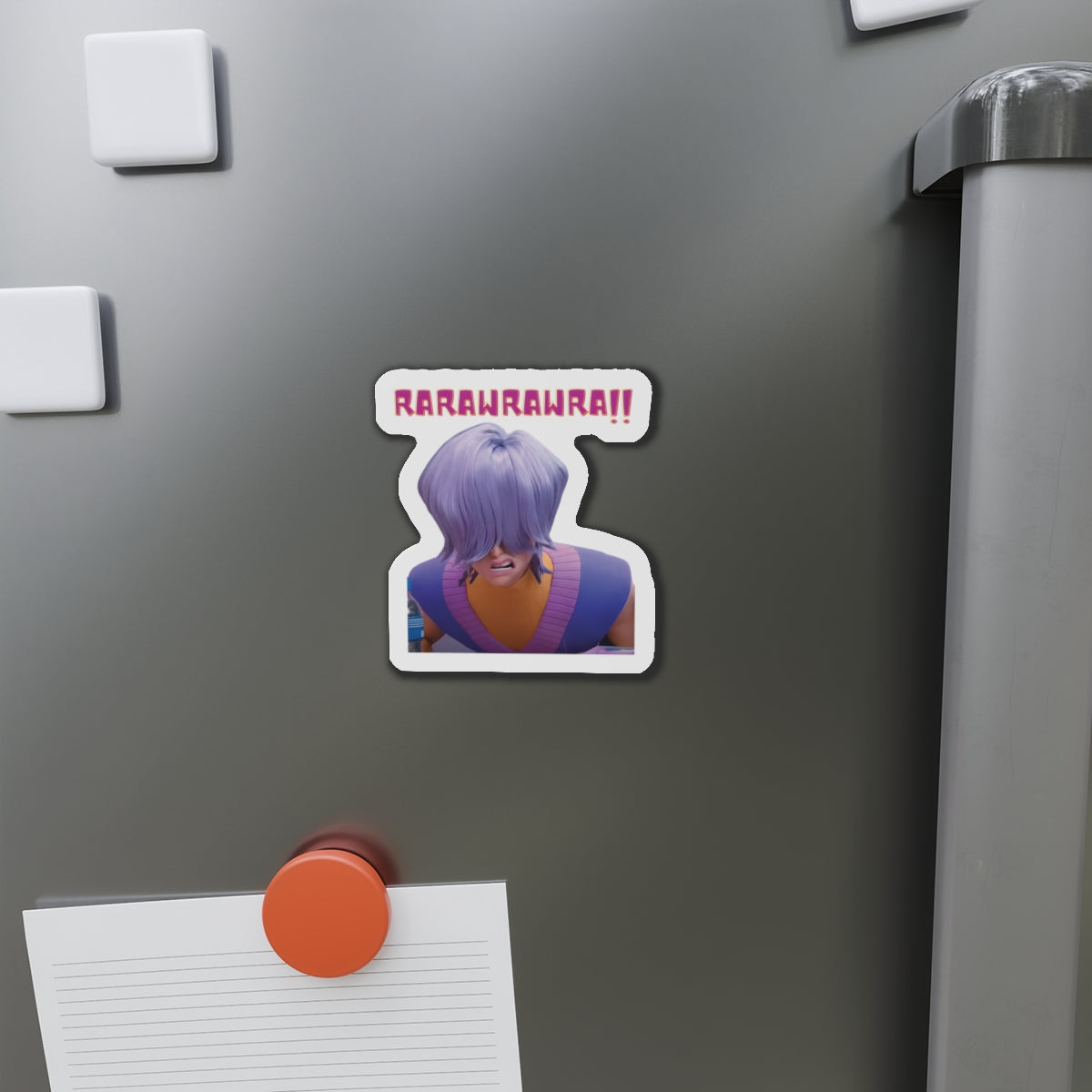 Kpop Demon Hunters Huntrix Zoey Saja Boys Mystery Zoeystery Mystery Saja Barking Magnet