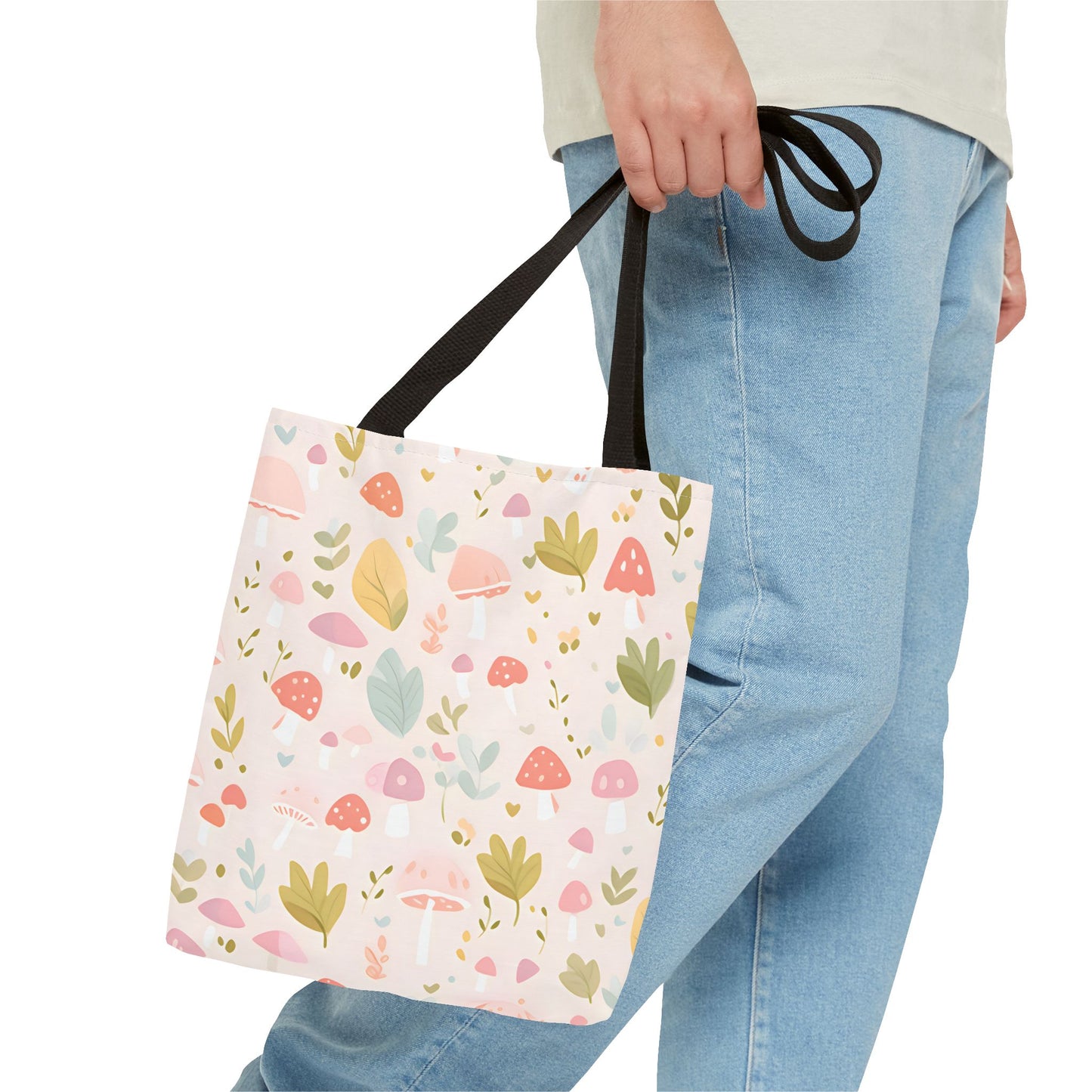 Mushroom Pattern Tote Bag Design 5