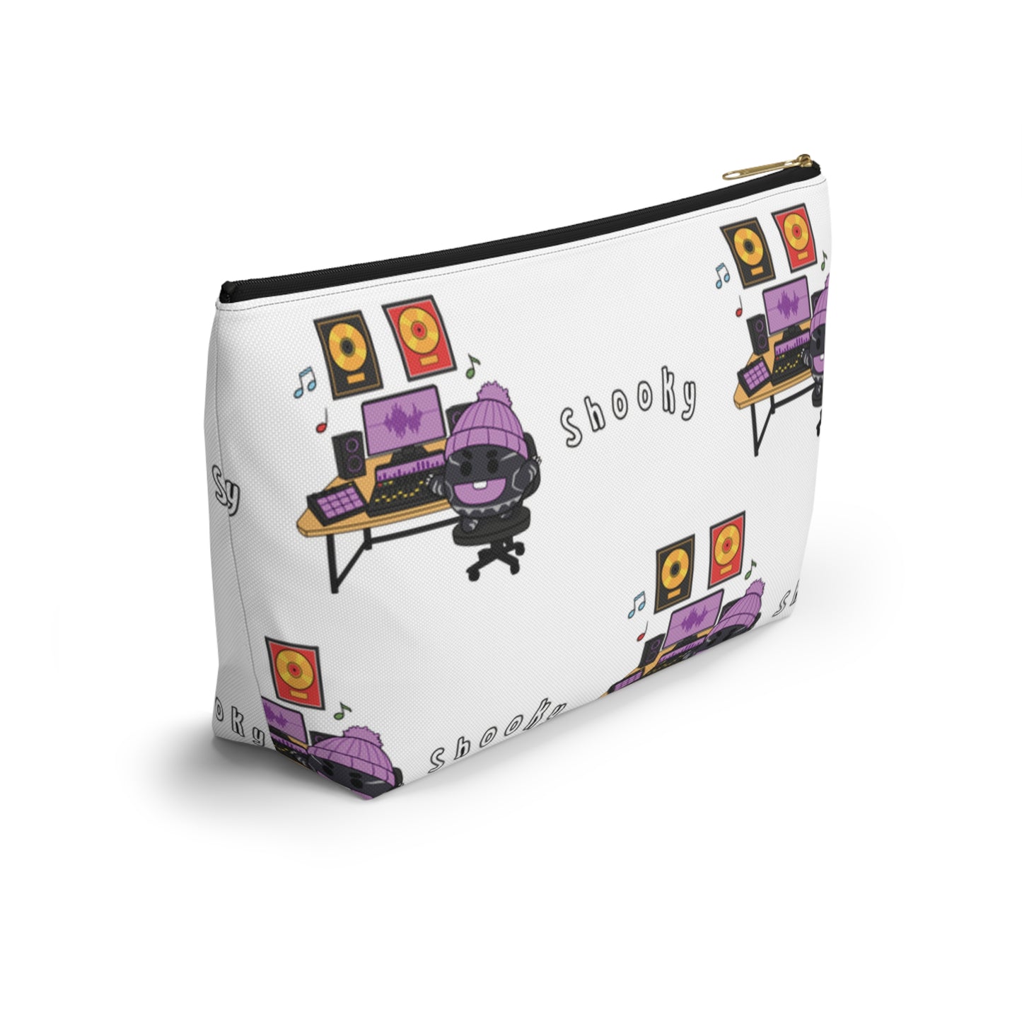 BT21 Shooky White Pattern Travel Bag