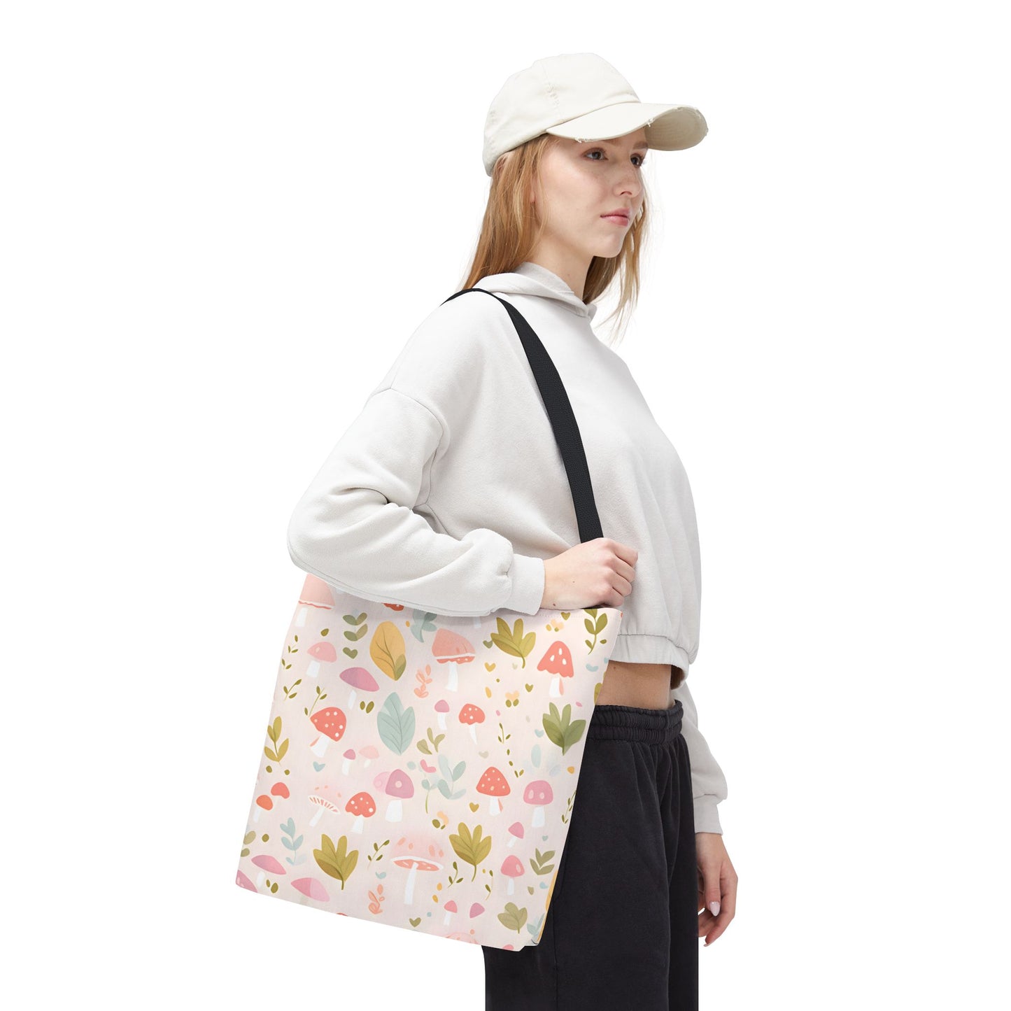 Mushroom Pattern Tote Bag Design 5